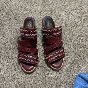 NEW FREEBIRD SHOES, ALBUQUERQUE, SIZE 5, RED